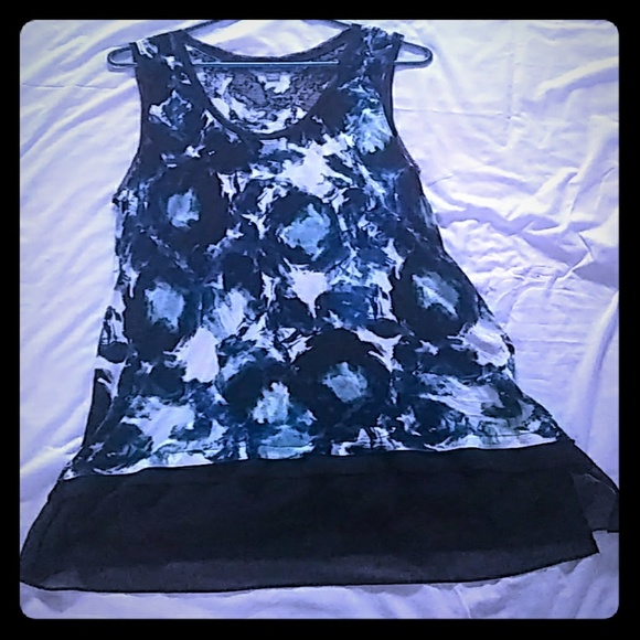 Simply Vera Vera Wang Tops - Simply Vera Blue Blouse